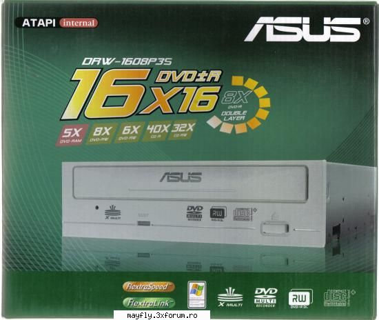 Vanzari - De vanzare Dvd-Rw Asus Alb / Negru. Viteze citire - Vanzari / Cumparari / Exchange